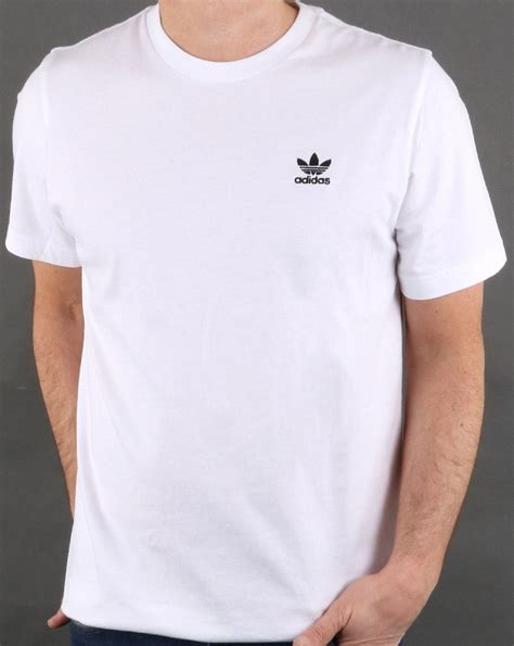 adidas t-shirt herrwn weiß|Weiße T.